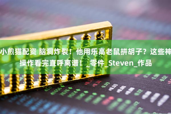 小煎猫配资 脑洞炸裂！他用乐高老鼠拼胡子？这些神操作看完直呼离谱！_零件_Steven_作品