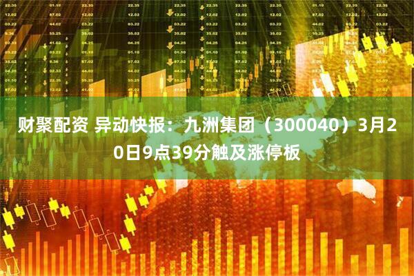 财聚配资 异动快报：九洲集团（300040）3月20日9点39分触及涨停板