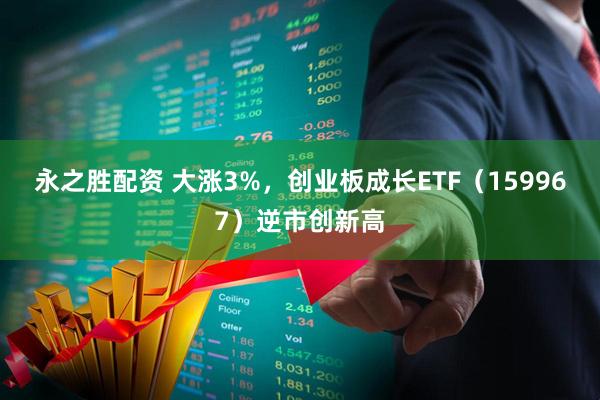 永之胜配资 大涨3%，创业板成长ETF（159967）逆市创新高